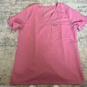 Pink Scrub Top